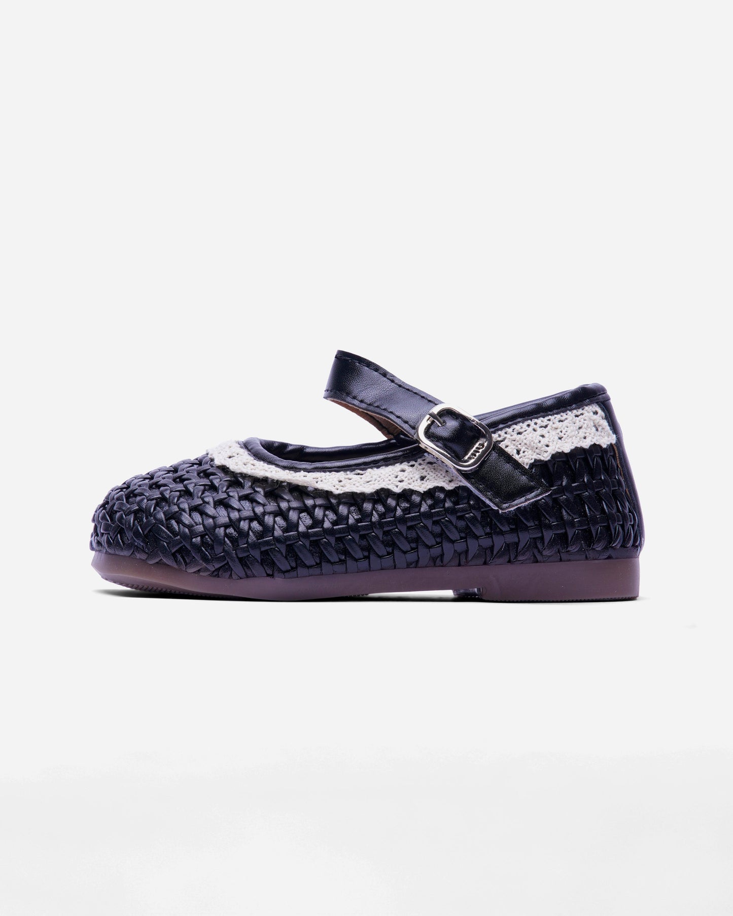 Girls Braided Ballet Flats (B11)